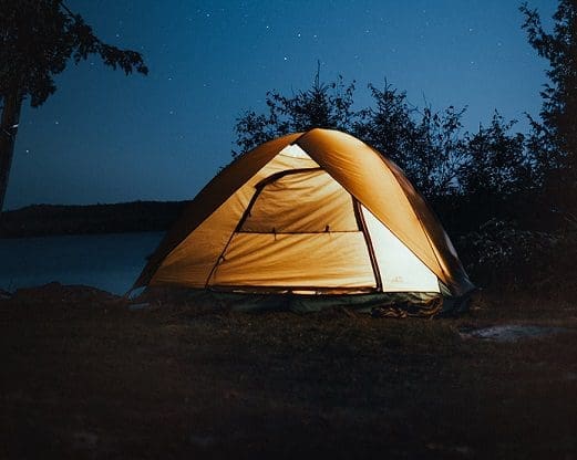 ADD A TENT and OVERNIGHT