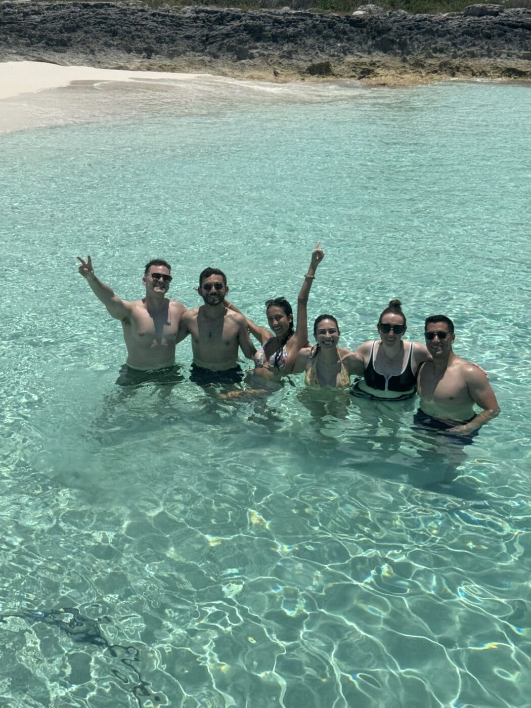 Enjoy a private beach party with friends on a secluded island paradise